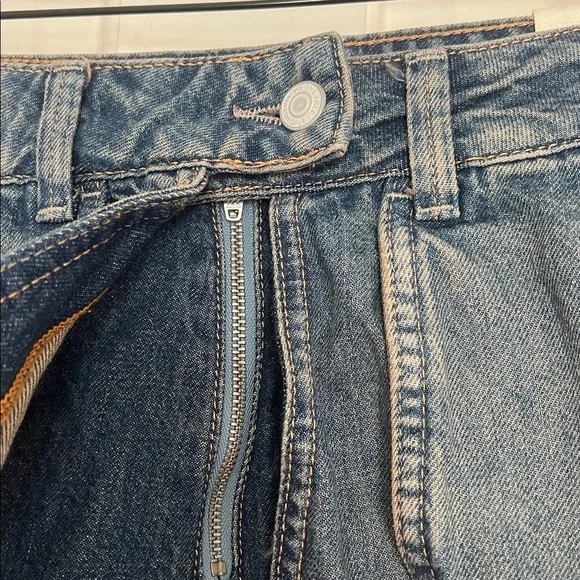 Free people prince street denim shirt size 27 NEW - Picture 5 of 9